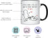 YouNique Designs 6 Years Anniversary Mug, Funny 11 Ounces Coffee Cup for Him, Sixth Year Wedding Anniversary (Black