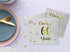 Cheers to 60 Years Cocktail Napkins - 50-Pack 3-Ply Napkins for Happy 60th Birthday & Wedding Anniversary Party