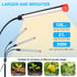 3Head 5-Mode 4/8/12/16/20H, 27 24"-64" Grow Light with Stand, Timer Watt Power Home Plug LED Grow Lights for Indoor