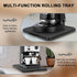 Kitchen Appliance Sliding Tray - Coffee Maker Slider with Rolling Wheels - Extra Wide Under Cabinet Storage Organizer