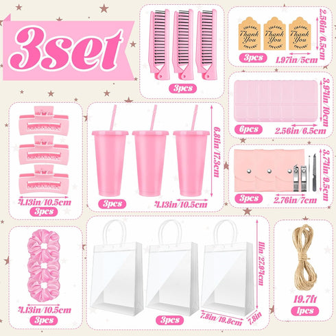 6 Sets Baby Shower Prizes for Women and Men Nail Clippers Mirror Bottle Opener Cup Comb Magnetic Pickup Tool Flashlight
