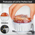 EUSOAR Cupcake Cups with Lids, 5oz 50pcs Disposable Baking Cups for Desserts, Flan, Catering (White)