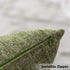 Home Brilliant Sage Green Spring Pillow Covers, Chenille Velvet Plush Decorative Throw Pillow, 2 Packs 18x18 inch