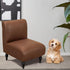 Armless Armless FUANGUI Accent Chair Cover Slipcover, Stretch Spandex Chair Covers for Living Room Removable Washable