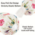 2PCS Butterfly Plastic Bag Holder for Kitchen Essentials, Reusable Hanging Grocery Bag Organizer, Washable Large