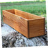 Wood Flower Box Cedar Window Boxes - Tiestos para Exterior Indoor Flower Pots for Outdoor Plants Fence Planter