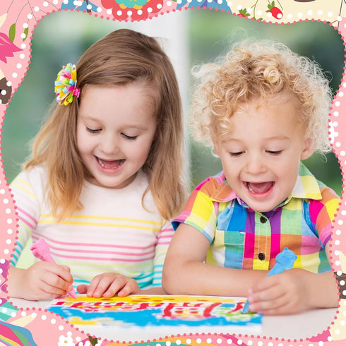 4 Pack 3D Nuogo Crayon Mold Crayon Recycling Molds Assorted Silicone Oven Safe Candy Chocolate Making Mould for Kids