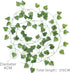 PARTY JOY 84Ft 12 Strands Artificial Ivy Leaf Vines, Hanging Plants Garland Fake Foliage for Home Garden Bedroom