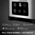 Bread Toaster 2 Slice - Touchscreen Stainless Steel Toaster with 6 Settings, LED Display, Digital Toaster for Bagels &