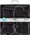R&M International Casino Playing Card Suits Cookie Cutters, 4-Piece Set, Spade, Heart, Club, Diamond