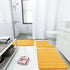 Buganda Memory Foam Bath Mat Rug, 47" x 20", Ultra Soft Non-Slip Water Absorbent Machine Washable Bath Rug