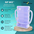 2 Pack Dinneractive Sip Wiz - Baby Pouch Holder No Squeeze Pouch Food Pouches & Juice Box Holder - Anti-Squeeze Yogurt