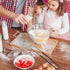 yuntop 1 Pack Stainless Steel Yolk White Separator Tool Long Handled Egg White Separator, Egg Separator for Baking