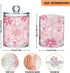 Kigai Watermelon 2PC Airtight Transparent Plastic Storage Jar for Food, Herbs, Tea, Easy to Use with Storage Lid