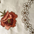 23"x47"Red USTIDE Embroidery Flower Table Runner Roses Design Table Overlays Durable Cut Work Table Cloths Table Cover
