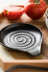 LAUCHUH Spoon Rest for Stove Top, Large Holder for Cooking Spoon, Spatula, or Tong, Halloween Decor (Black)