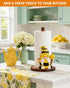 GAJ Countertop 3D Gnome Paper Towel Holder - Honey Bee Decor for Kitchen & Bathroom - Gifts for Women Mom Grandma