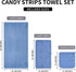 6-Piece Set(30"x60"), 2 2 2 Set Bath Towel Large Bath Towel Sheets, Hand Towels and Washcloths - Highly Absorbent Quick