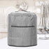 Dust Cover for Round Pressure Cooker with Pocket, Kitchen Appliances Accessories (Gray)