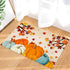 Fall Doormat Harvest Pumpkin Door Mat 18x30, Non-Slip Carpet for Thanksgiving Farm Autumn Decor