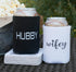 Wedding Accessories Wifey and Hubby Can Coolers, Set of 2