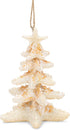 Midwest Starfish Tree Hanging Christmas Ornament, 3.7 inch, Cream