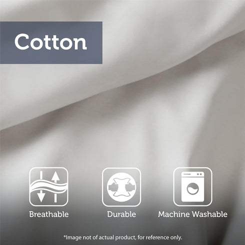 300TC 18 Inch, Madison Park Twin Mattress Protector Pad Waterproof Bed Cover, Breathable Sateen Cotton, Diamond Quilted