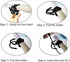 YYST Steam Iron Cord Holder, Cord Minder with Universal Clip (Black)