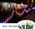 2 Pack 20ft 50 Solhice Battery Operated String Lights with Remote Outdoor Indoor, Each LEDs Mini Fairy Light