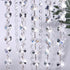 KIPETTO 33ft 14mm Acrylic Crystal Beads Garland Chandelier Gem Beads Chain Hanging Crystals Beads Strings for Wedding