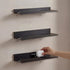 Set 3 Rebee Vision Modern Floating Shelves of : Farmhouse Wall Mounted Bedroom Decor Aesthetic for Multifunctional