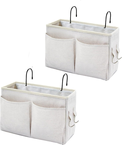 Someteth Bedside Caddy Organizer & Bedside Storage Basket Multi-Function Organizer for Bunk, Hospital