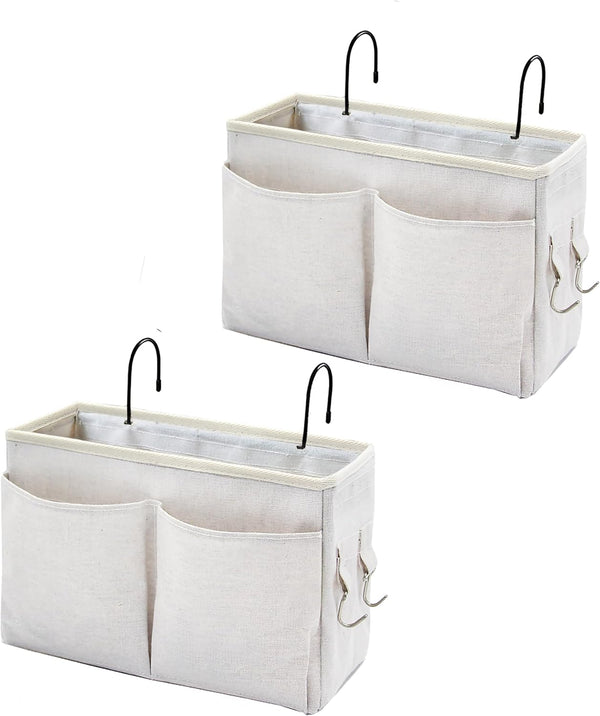 Someteth Bedside Caddy Organizer & Bedside Storage Basket Multi-Function Organizer for Bunk, Hospital