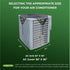 Universal Air Conditioner Cover 36x36, Outside Unit Shade, Heat Pump Mesh Protector, Round Compressor Defender