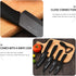 Ceramic Knife Set with Protective Cover, 4-Piece Kitchen Knife Set & 1 Peeler for Meat, Fruit, Vegetables