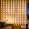 Vigdur Led Curtain String Lights, 8FT Window Fairy Lights for Bedroom with