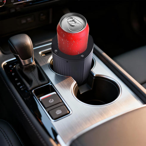 2-in-1 Smart Car Cup Warmer Cooler Heated Travel Mug, Temperature Control Car Coffee Heater Travel Coffee Cup