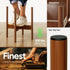 812 Inch 14.5 Inch 1 Pack MUDEELA Plant Stand for Indoor Plants: Adjustable Width Fits Pots - Mid Century Modern Bamboo