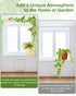sousac 18 6-Corner Pcs Chain Trellis for Climbing Plants, Potted Houseplant Accessories for Hoya, Ivy, Monstera, DIY