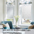 Finnez Frosted Glass Window Privacy Film - Electrostatic Privacy Protection Stickers for Home Living Room
