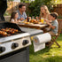 Heavy-Duty Magnetic Paper Towel Holder Fits Jumbo Rolls, Gold, Suitable for Kitchens, RVs, Washing Machines, BBQ Carts