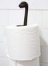 Dinosaur Cast Iron Paper Towel Holder - Sturdy and Functional - Cute Dinosaur Bathroom Decor - Dino Antique Rustic Dcor