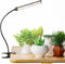 GooingTop Grow Light for Indoor Plants Growing,5000K White Full Spectrum Gooseneck Plant