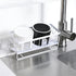 Countertop, 2pcs Ceramic Sponge Holder for Kitchen Sink - Dishwasher Safe Porcelain Dish Sponge Caddy Minimalist
