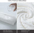 8 Pack Set White,2 Towels(35"x70"), 2 Towels,4 Ferdilan Bath Towels Oversized Bath Hand Washcloths Ultra Soft