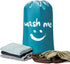 HOMEST XL Wash Me Travel Laundry Bag 2 Pack, Dirty Clothes Organizer, Holds 4 Loads, Fits Laundry Hamper or Basket