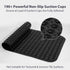 17x30 Inch Black Bathtub Mat Shower Mat Non Slip Standard Size, Soft Bubble Bath Tub Mat Shower Mats for Inside Shower