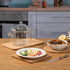 Rectangle Cork Trivets Set - 4 Pack, 12" x 7" x 0.4" Thick, Heat-Resistant Hot Pads for Kitchen