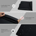 YACEYACE 2Pcs Black Silicone Mats, 15.7"x 11.8" Placemats for Kitchen Counter, Baking, Jewelry