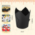 Baking Cups 100Count: Standard Tulip Cupcake Liners, Greaseproof Muffin Liners for Wedding Birthday Party